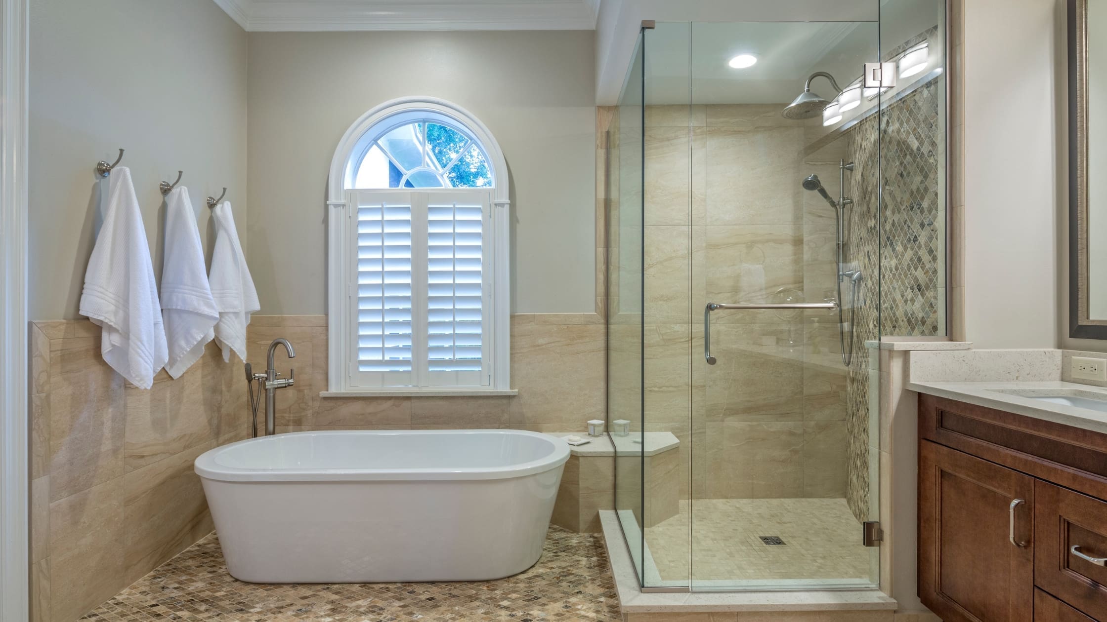 new bathroom following refurbishment