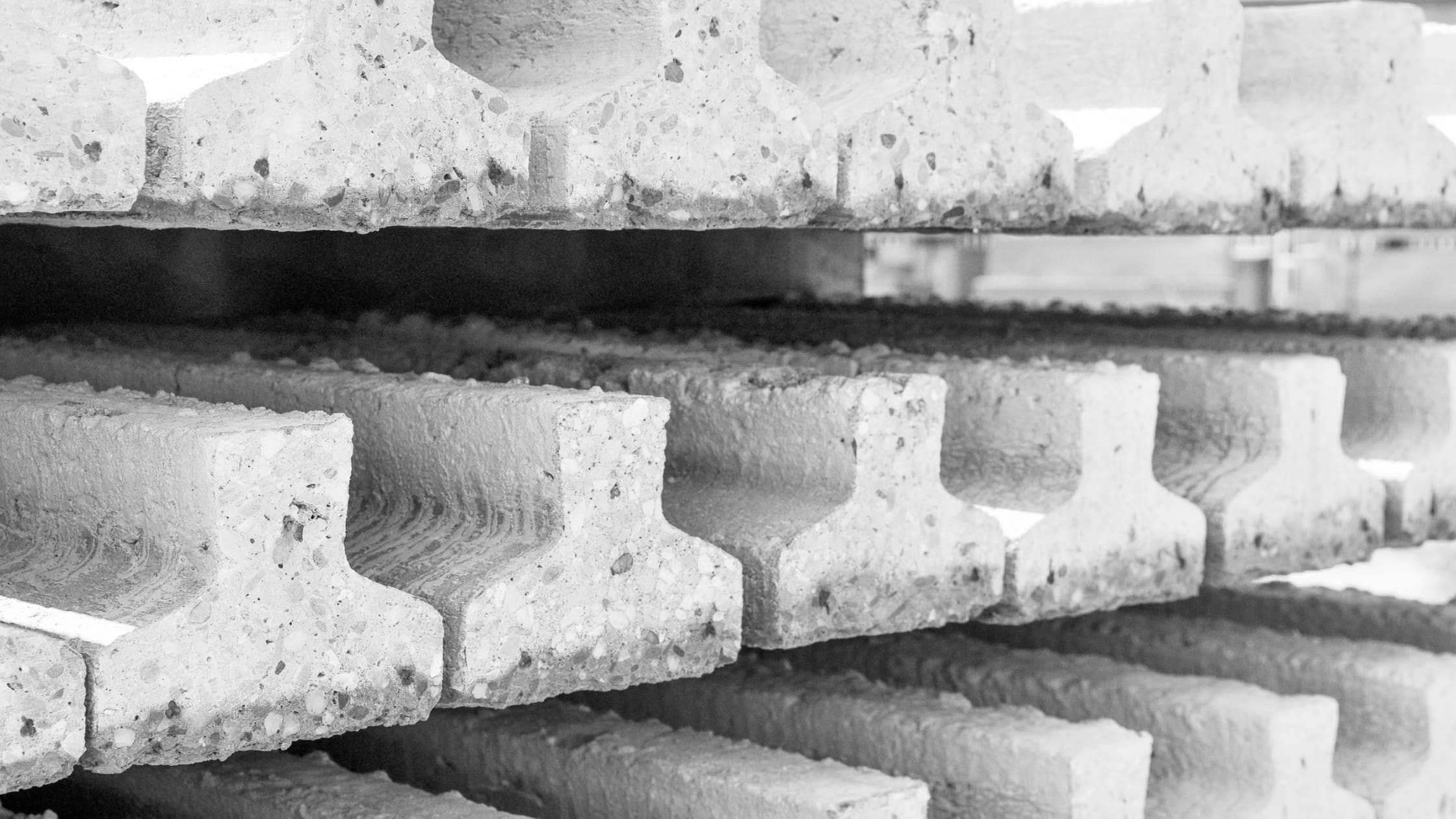 concrete block beams