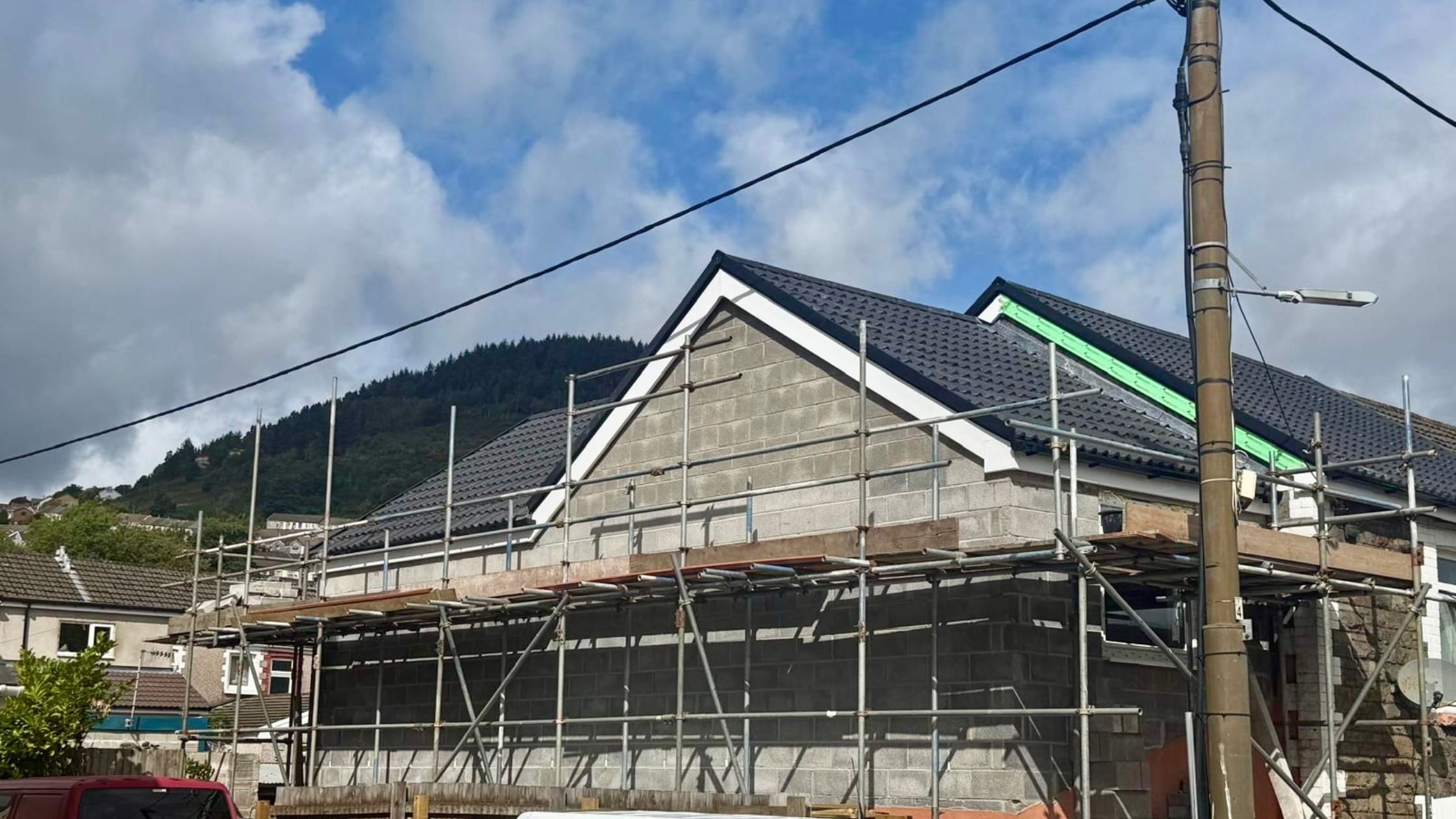 Feature Image Scaffolding on an extension