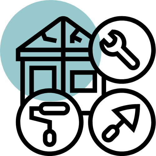 renovations and refurbishments icon