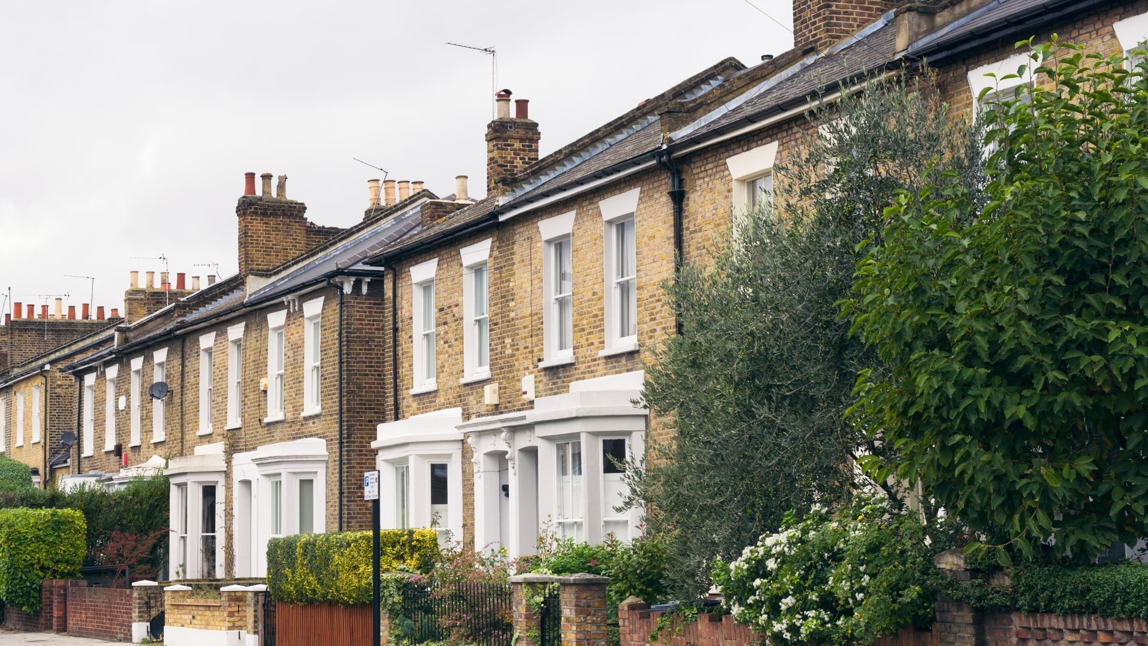 Row of houses Row of houses